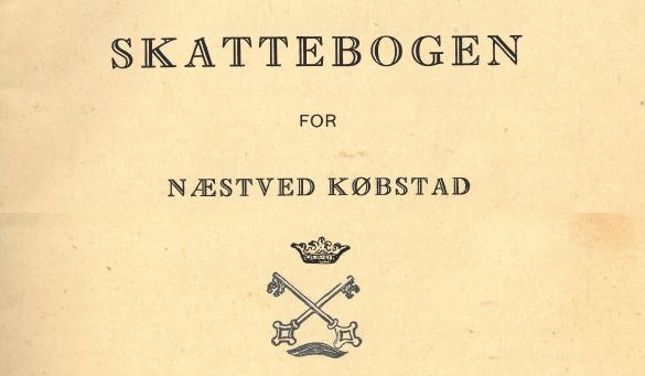 Skattebogen For Næstved Købstad