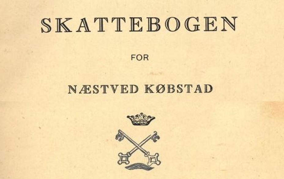 Skattebogen For Næstved Købstad