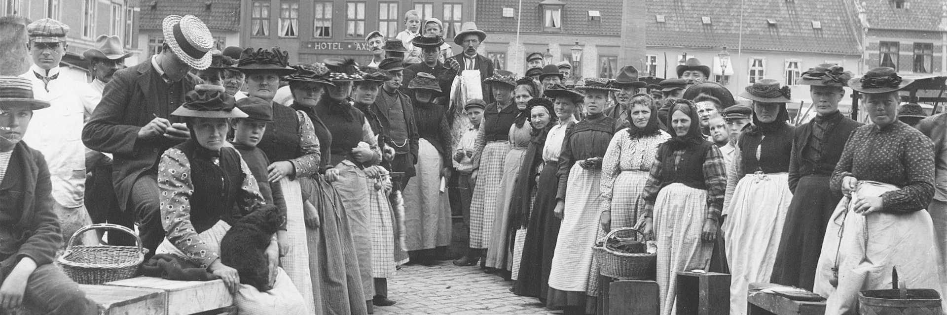 Fiskekoner på Axeltorv
