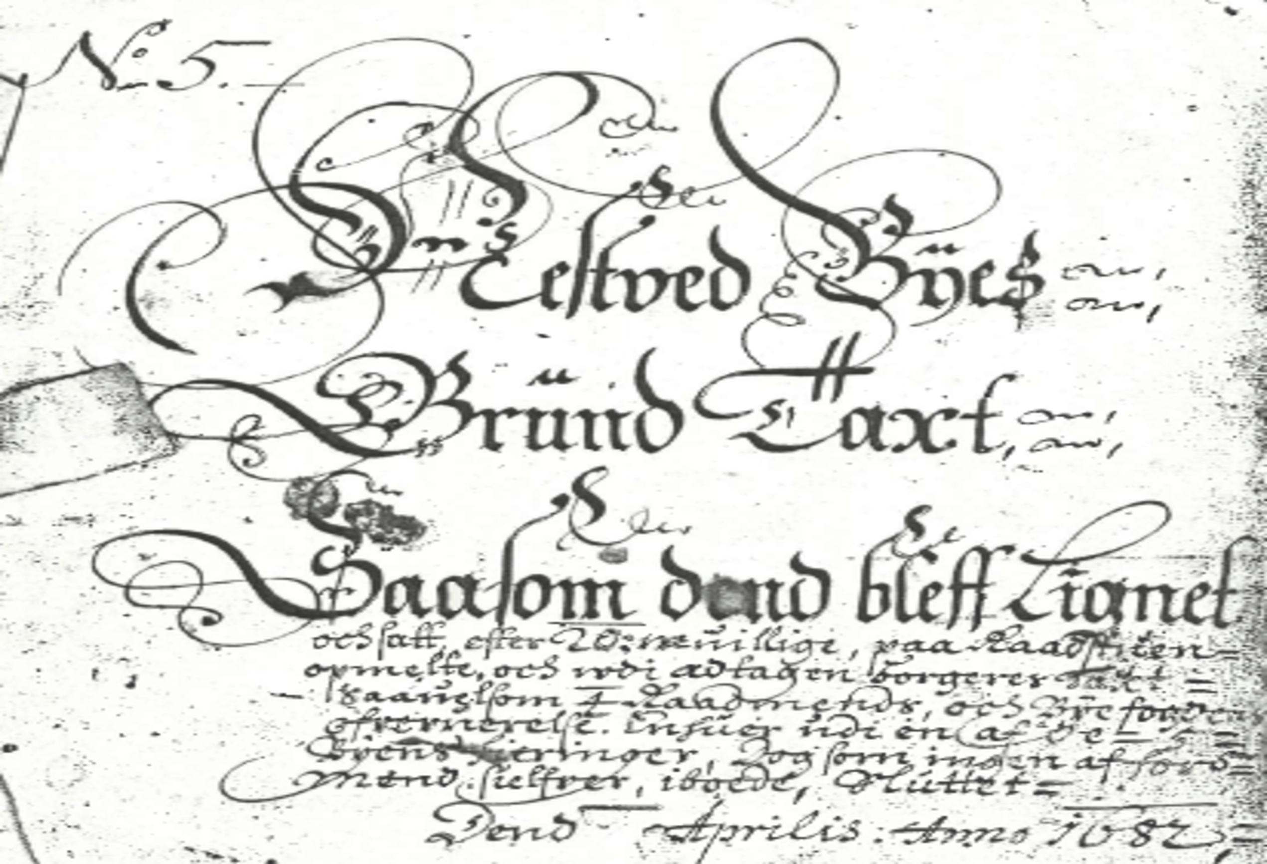 Forside Grundtakst 1682