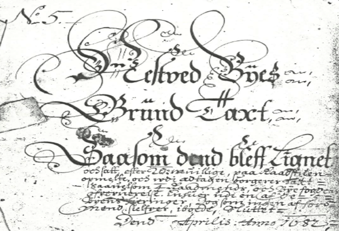 Forside Grundtakst 1682