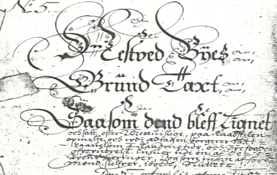 Forside Grundtakst 1682